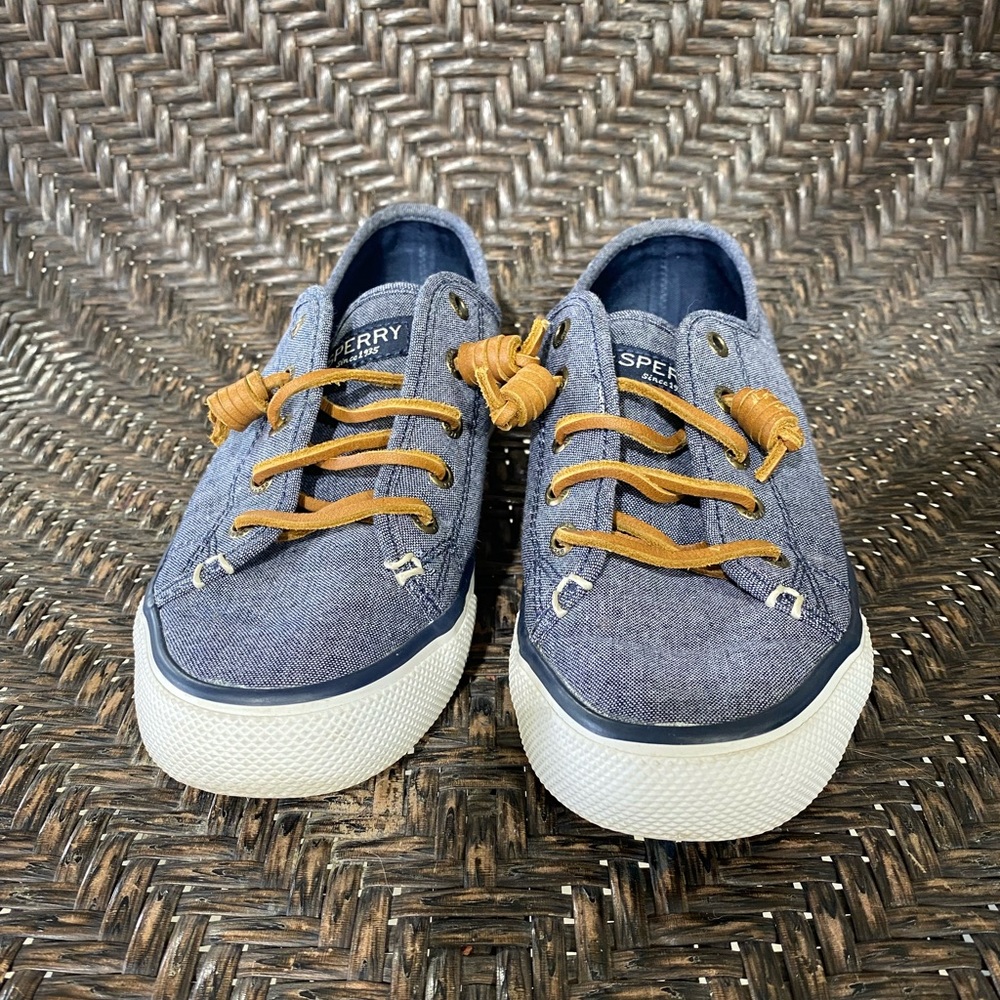 Sperry Top sider blue and white womens sz 6.5